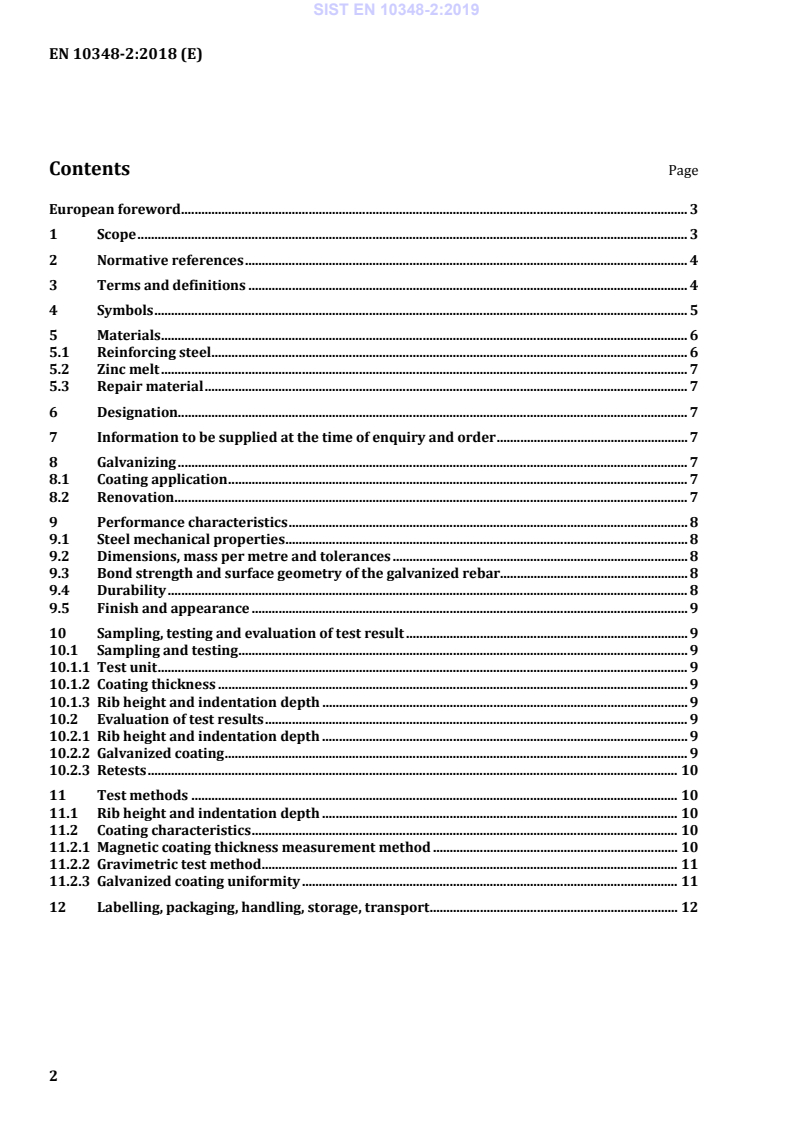 EN 10348-2:2018 EN 10348-2:2019 - Page 4 preview
