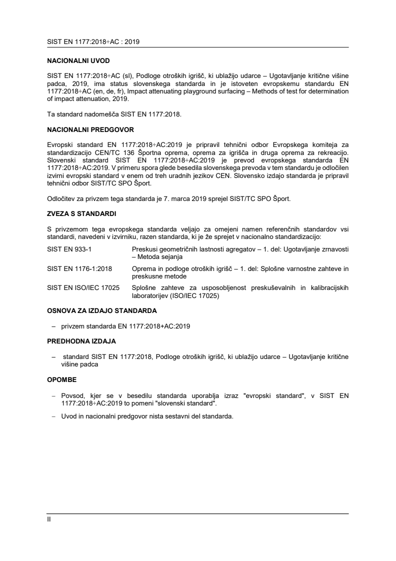 SIST EN 1177:2018+AC:2019 SIST EN 1177:2018+AC:2019 - Page 2 preview