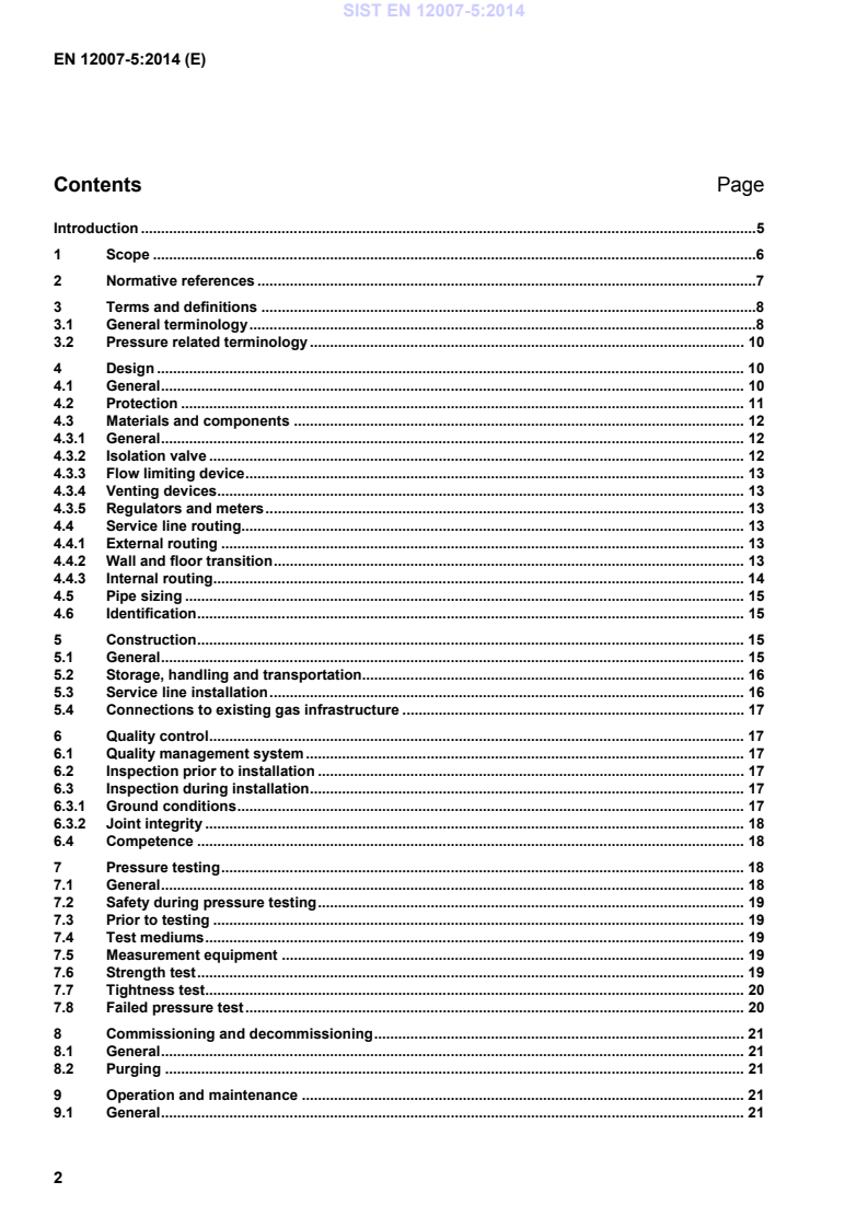 EN 12007-5:2014 EN 12007-5:2014 - Page 4 preview