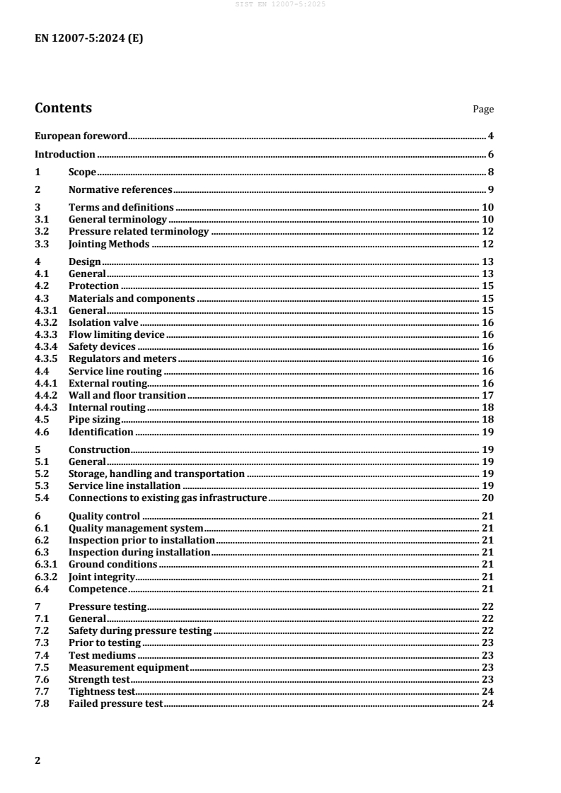 EN 12007-5:2024 EN 12007-5:2025 - Page 4 preview
