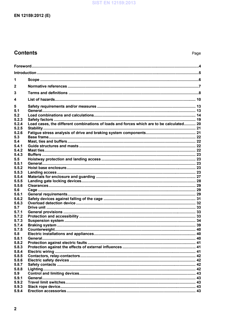 EN 12159:2012 EN 12159:2013 - Page 4 preview