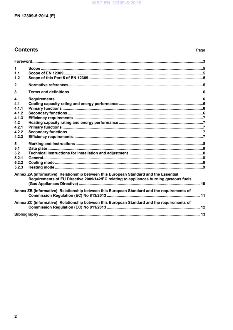 EN 12309-5:2014 EN 12309-5:2015 - Page 4 preview