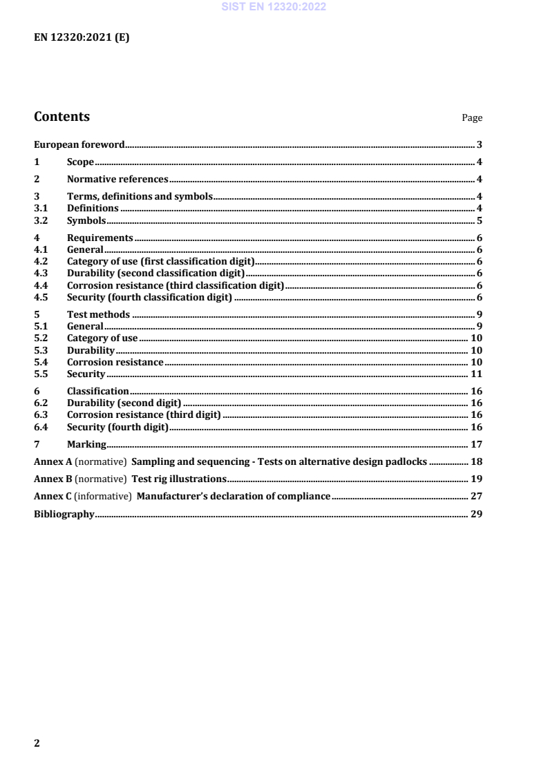 EN 12320:2021 EN 12320:2022 - BARVE - Page 4 preview