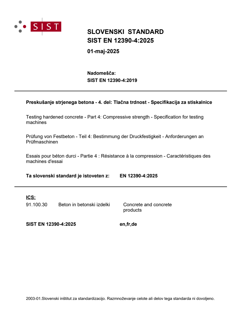 EN 12390-4:2025 EN 12390-4:2025 - Page 1 preview