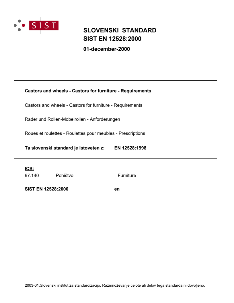 SIST EN 12528:2000 SIST EN 12528:2000