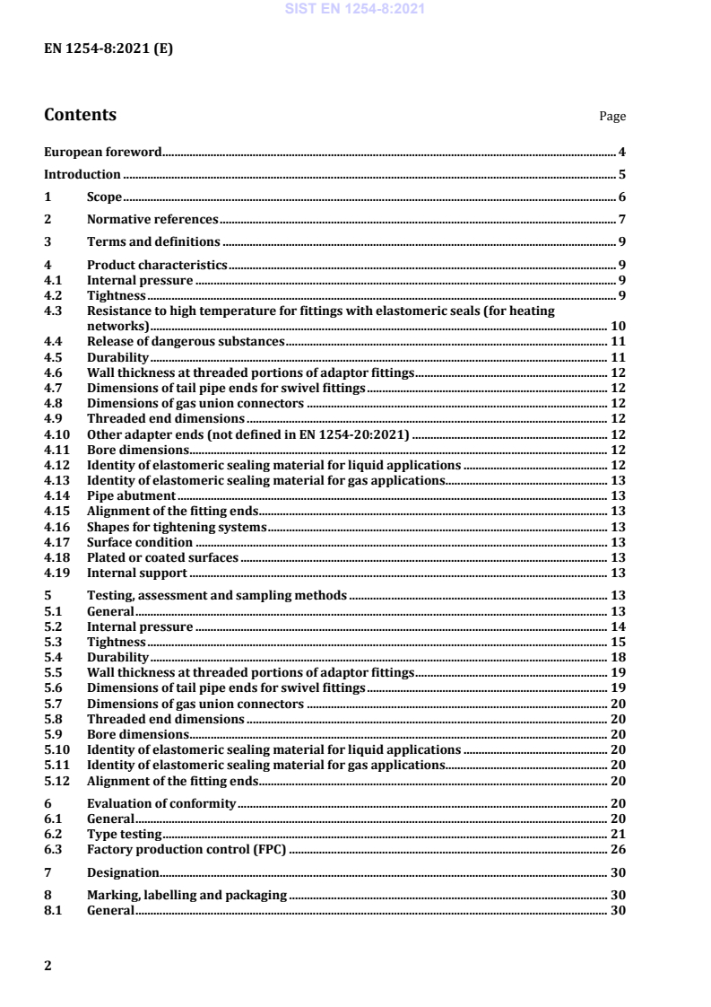 EN 1254-8:2021 EN 1254-8:2021 - Page 4 preview