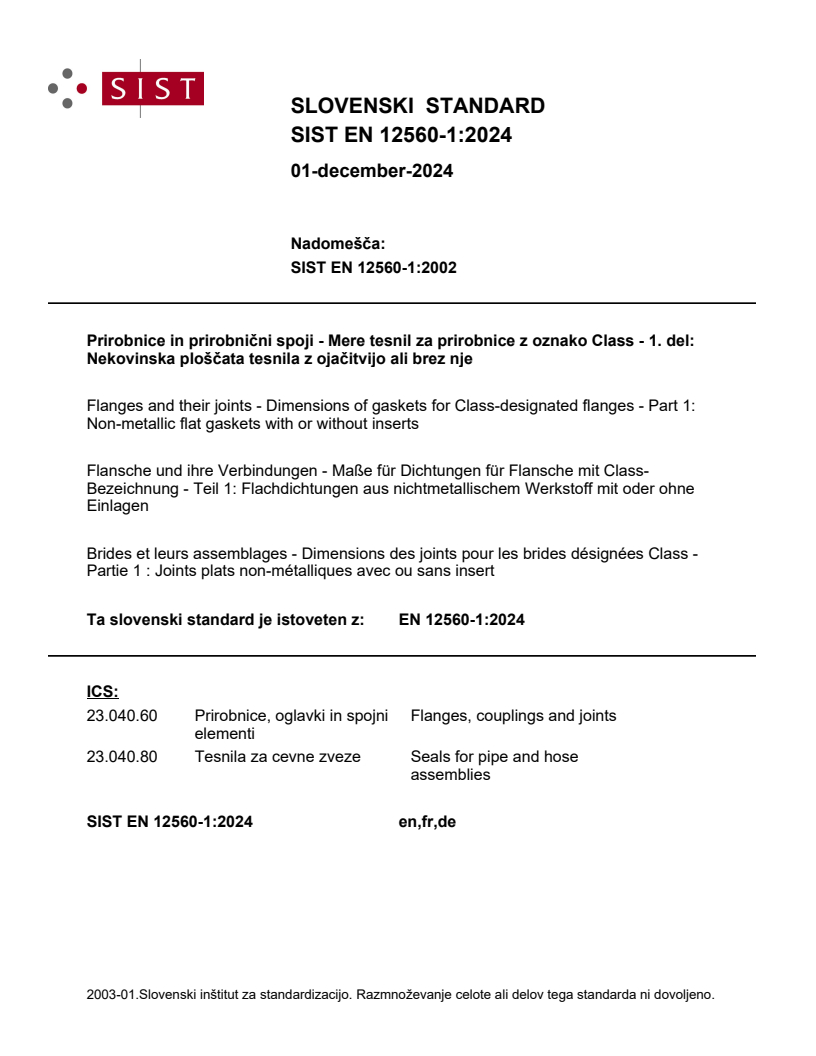 EN 12560-1:2024 EN 12560-1:2024 - Page 1 preview