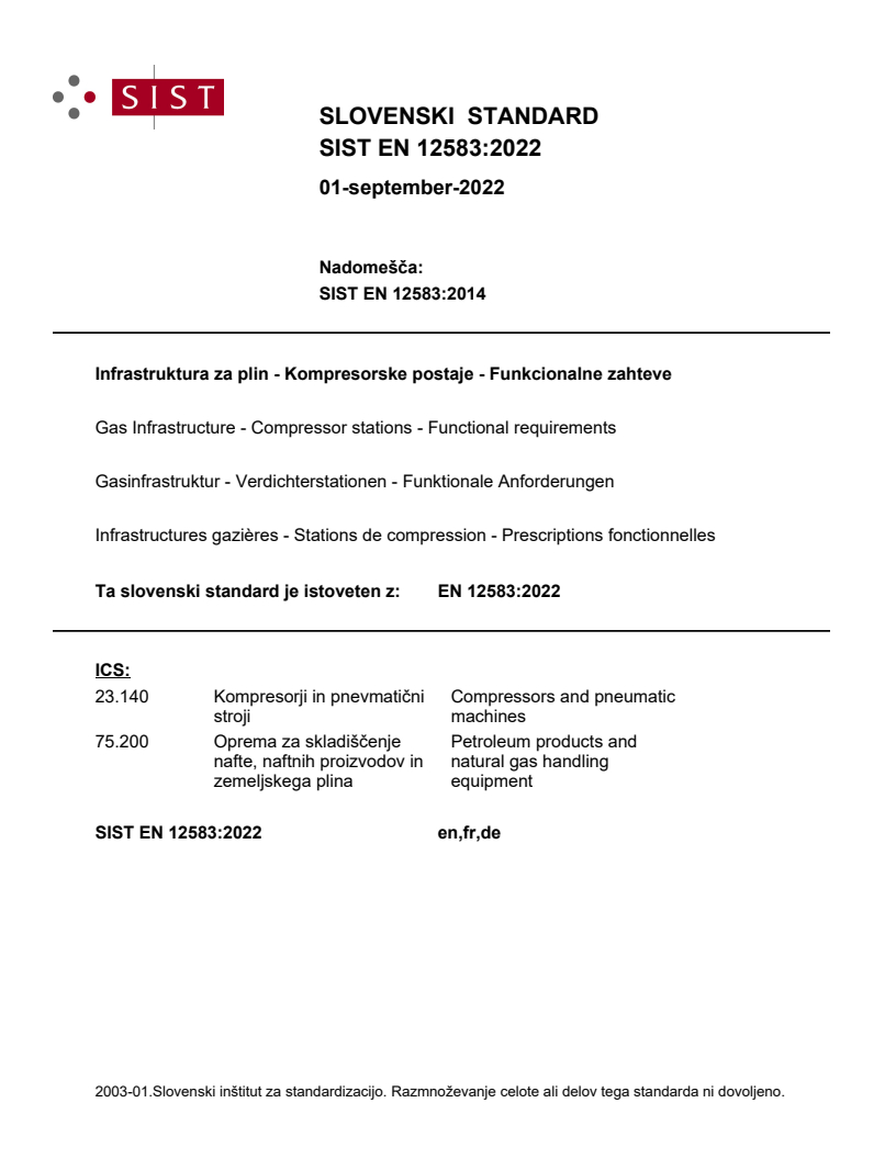 EN 12583:2022 EN 12583:2022 - Page 1 preview
