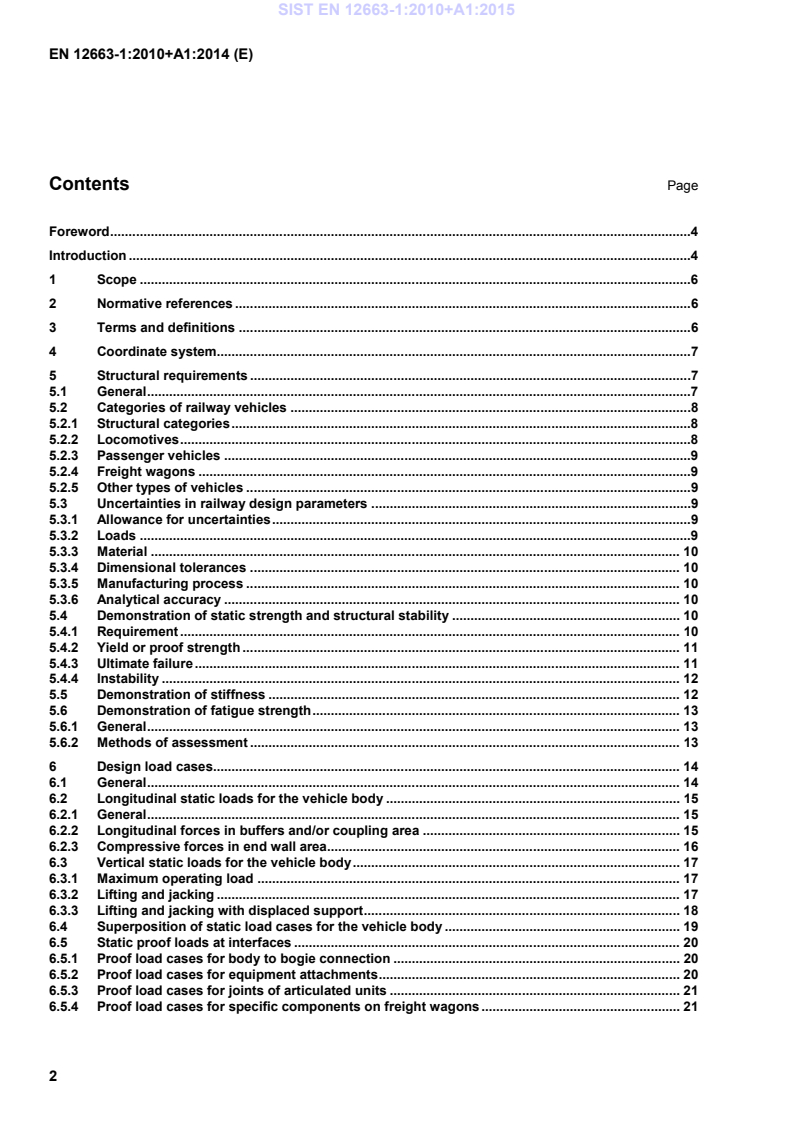 EN 12663-1:2010+A1:2014 EN 12663-1:2010+A1:2015 - Page 4 preview