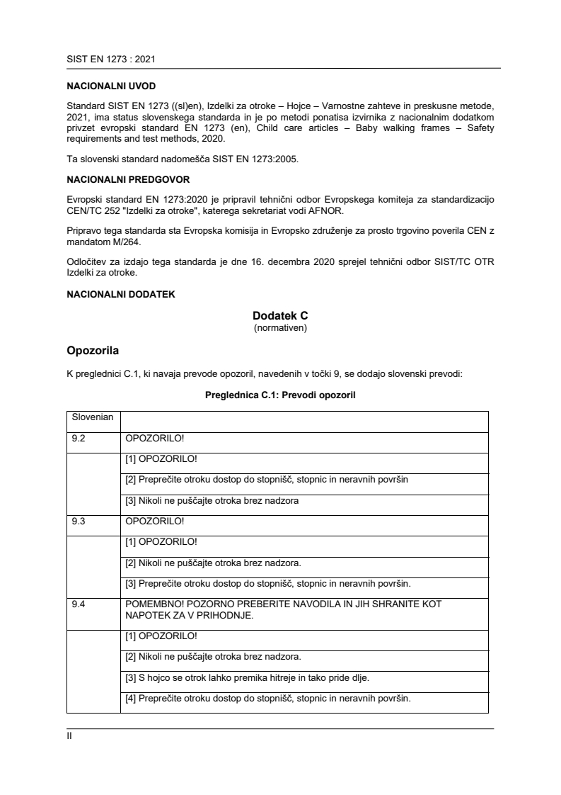 EN 1273:2020 EN 1273:2021 - BARVE - Page 2 preview
