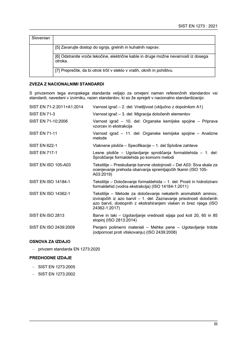 EN 1273:2020 EN 1273:2021 - BARVE - Page 3 preview