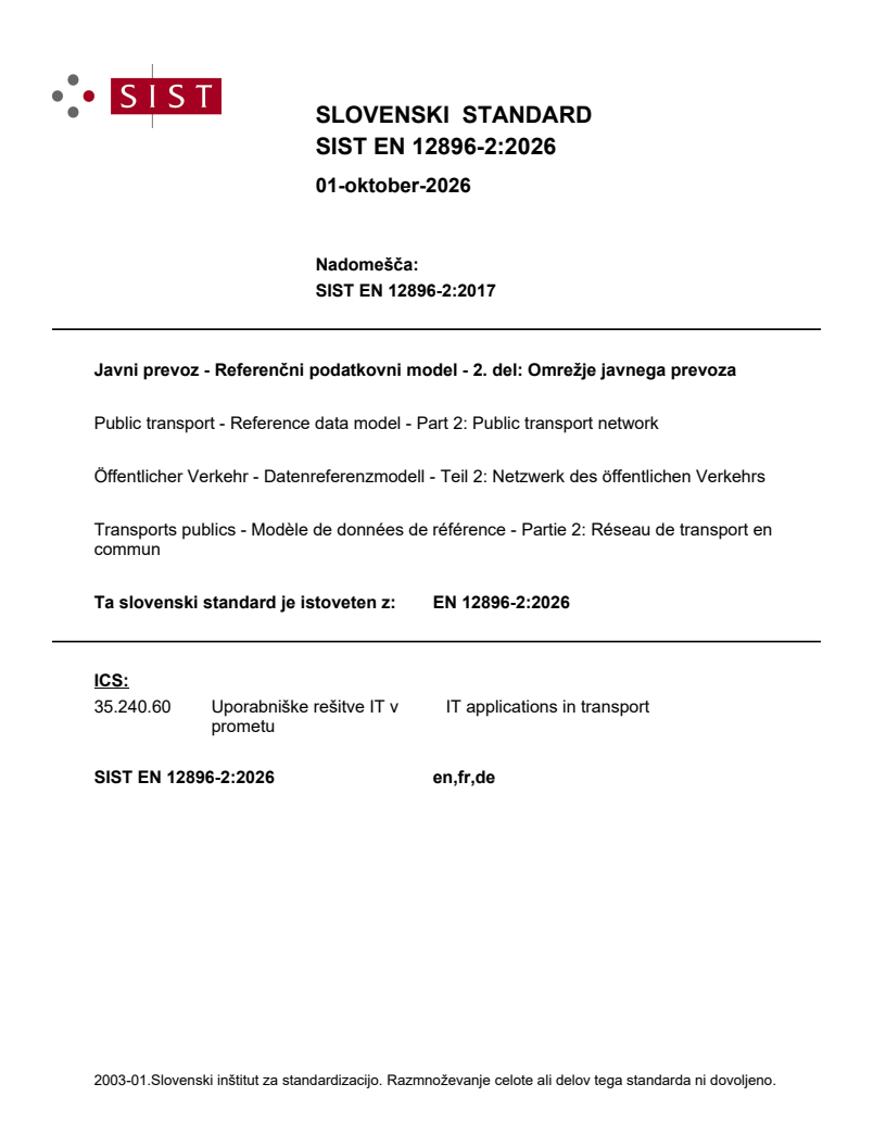 SIST EN 12896-2:2026 SIST EN 12896-2:2026 - BARVE - Page 1 preview