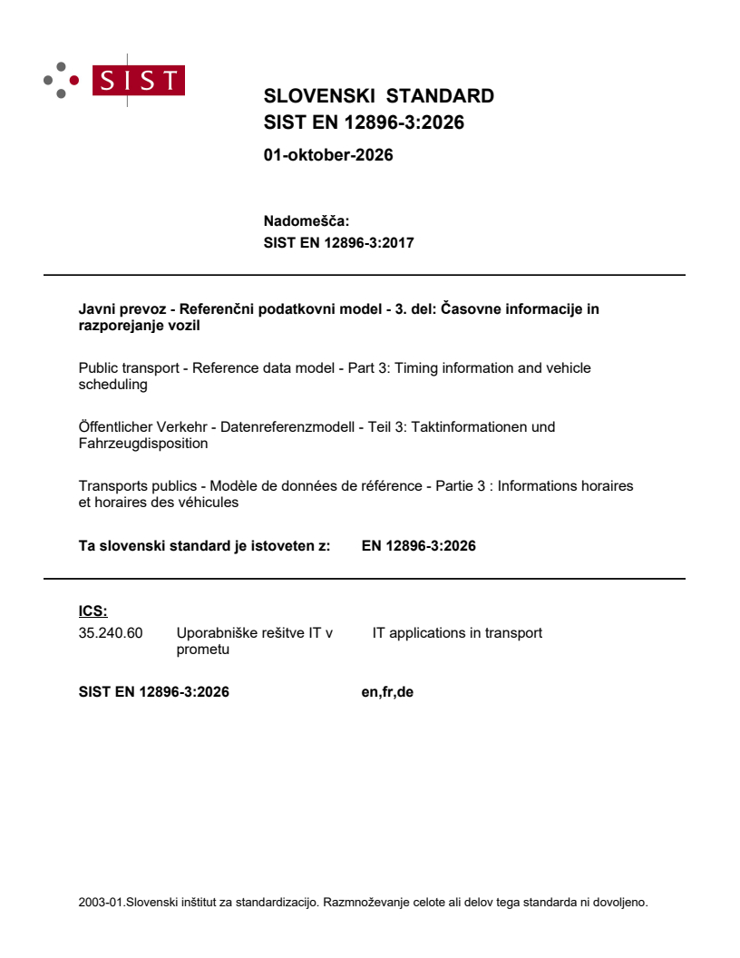 EN 12896-3:2026 EN 12896-3:2026 - BARVE - Page 1 preview