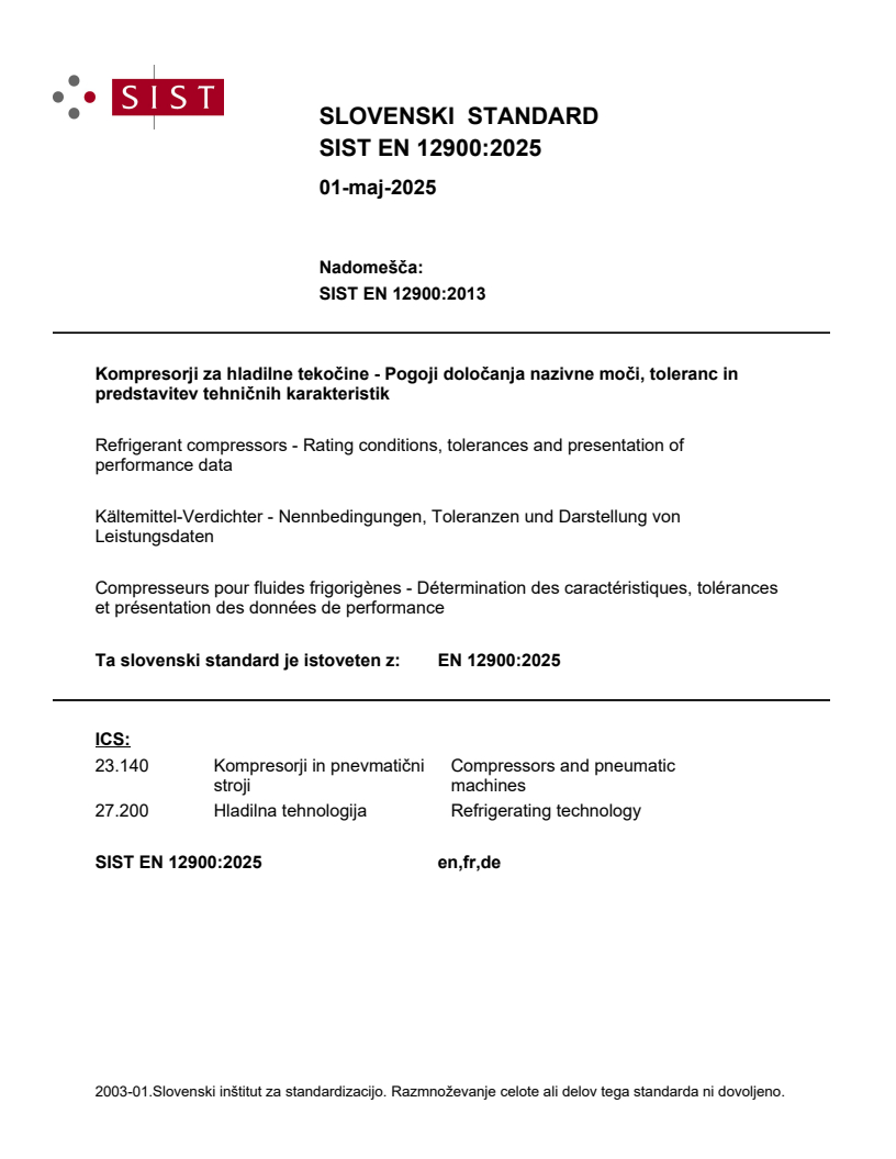 EN 12900:2025 EN 12900:2025 - Page 1 preview