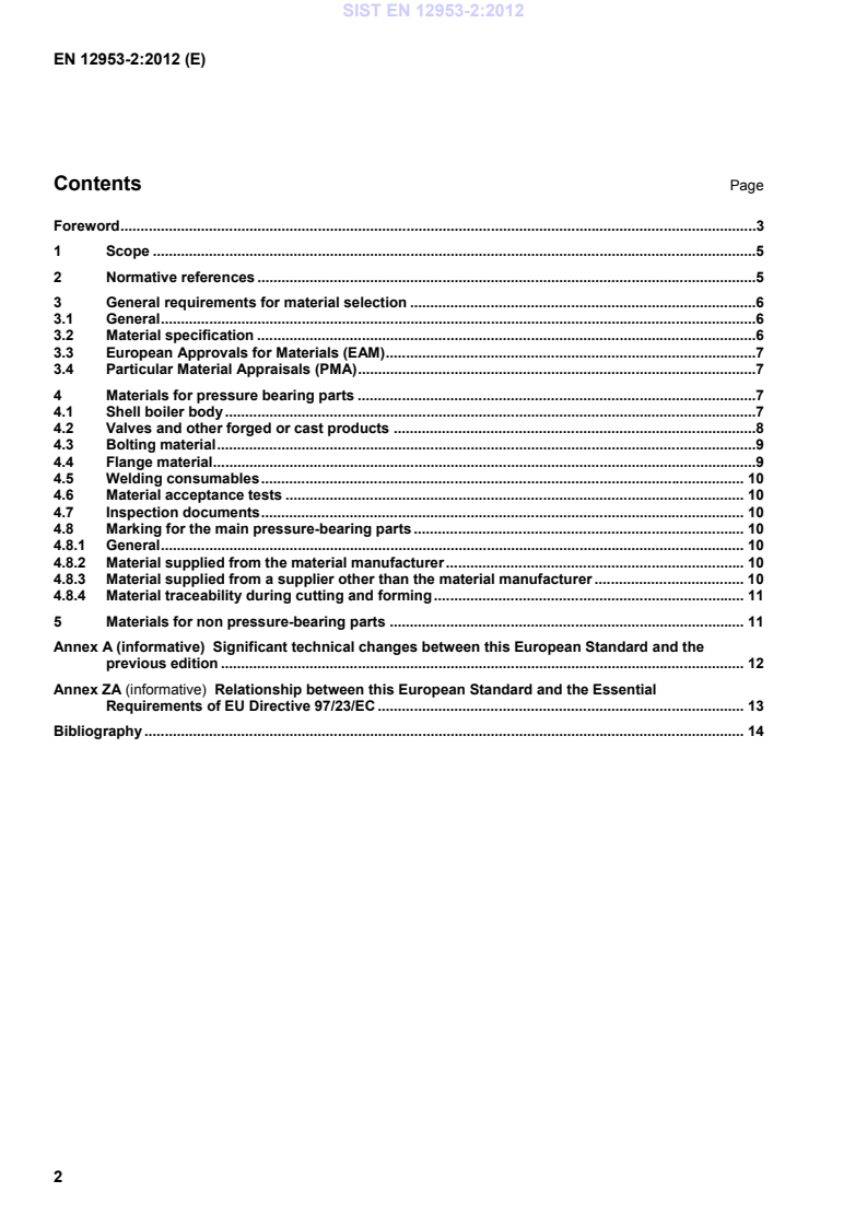 EN 12953-2:2012 EN 12953-2:2012 - Page 4 preview