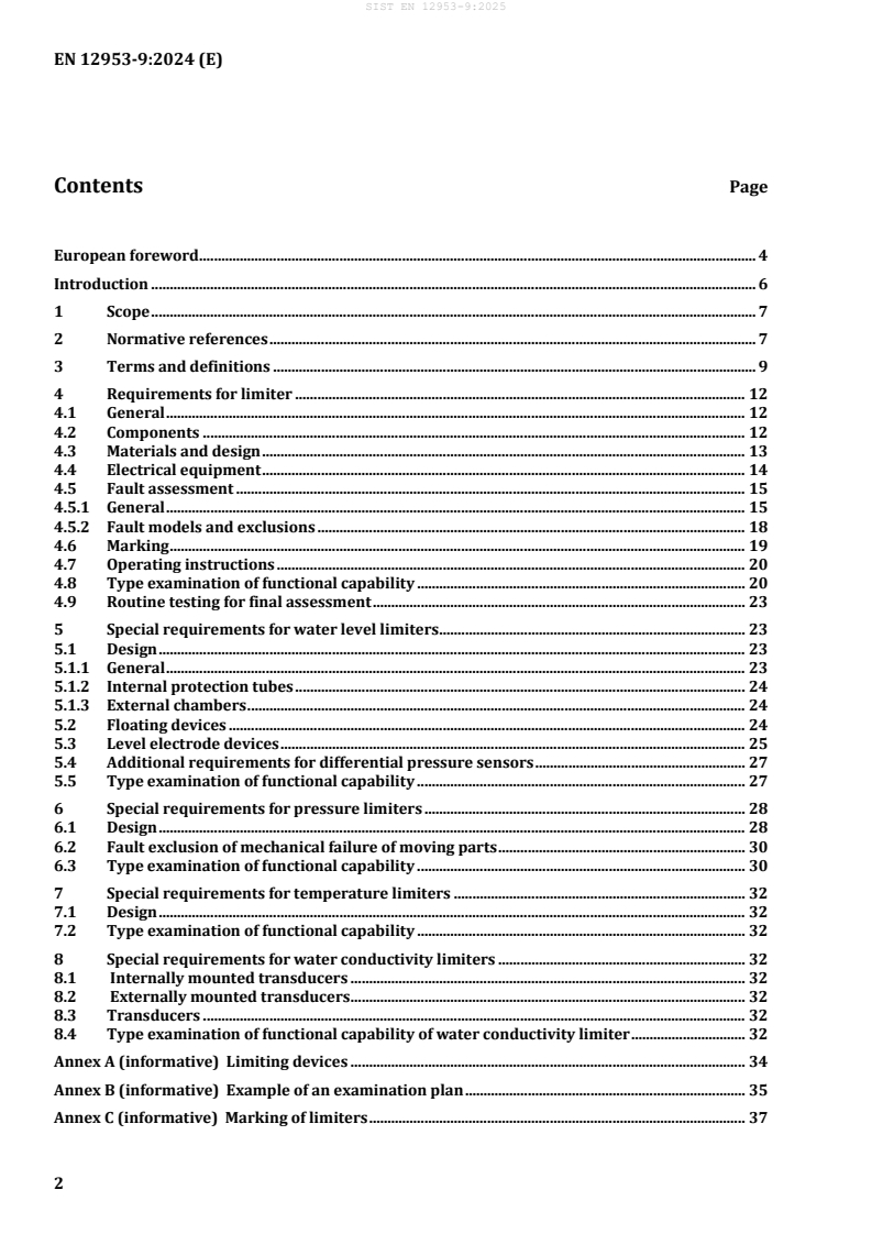 EN 12953-9:2024 EN 12953-9:2025 - Page 4 preview