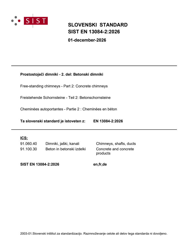 SIST EN 13084-2:2026 SIST EN 13084-2:2026 - Page 1 preview