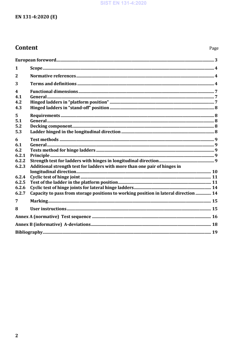 EN 131-4:2020 EN 131-4:2020 - Page 4 preview