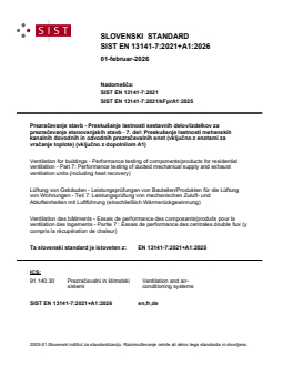 SIST EN 13141-7:2021+A1:2026 - BARVE - Page 1 preview