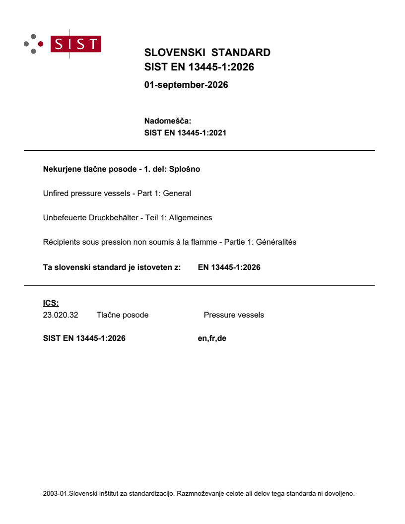 EN 13445-1:2026 EN 13445-1:2026 - Page 1 preview