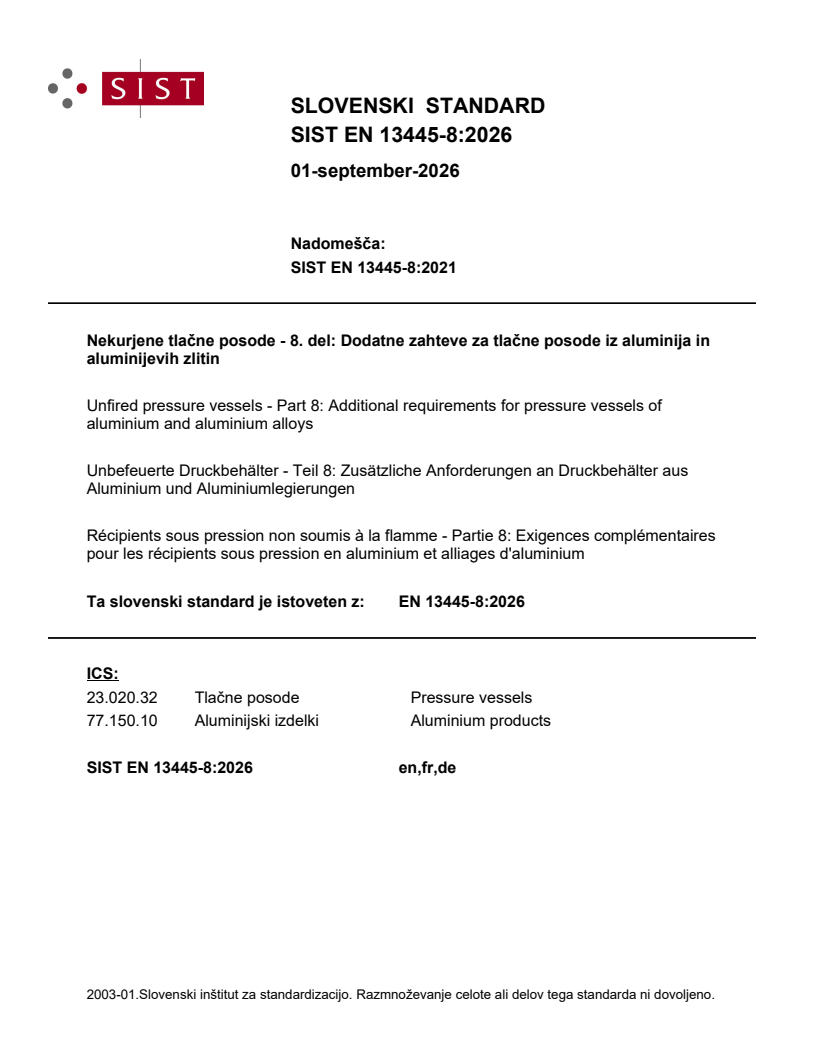EN 13445-8:2026 EN 13445-8:2026 - Page 1 preview