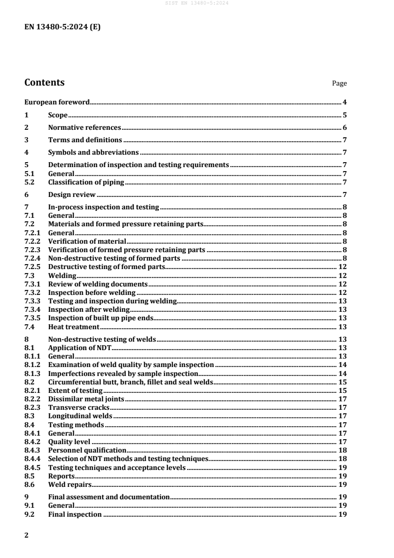 EN 13480-5:2024 EN 13480-5:2024 - Page 4 preview