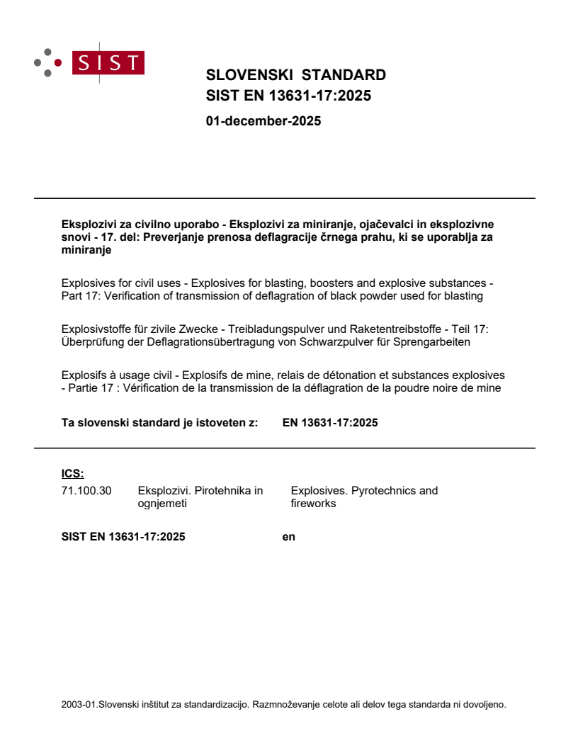 SIST EN 13631-17:2025