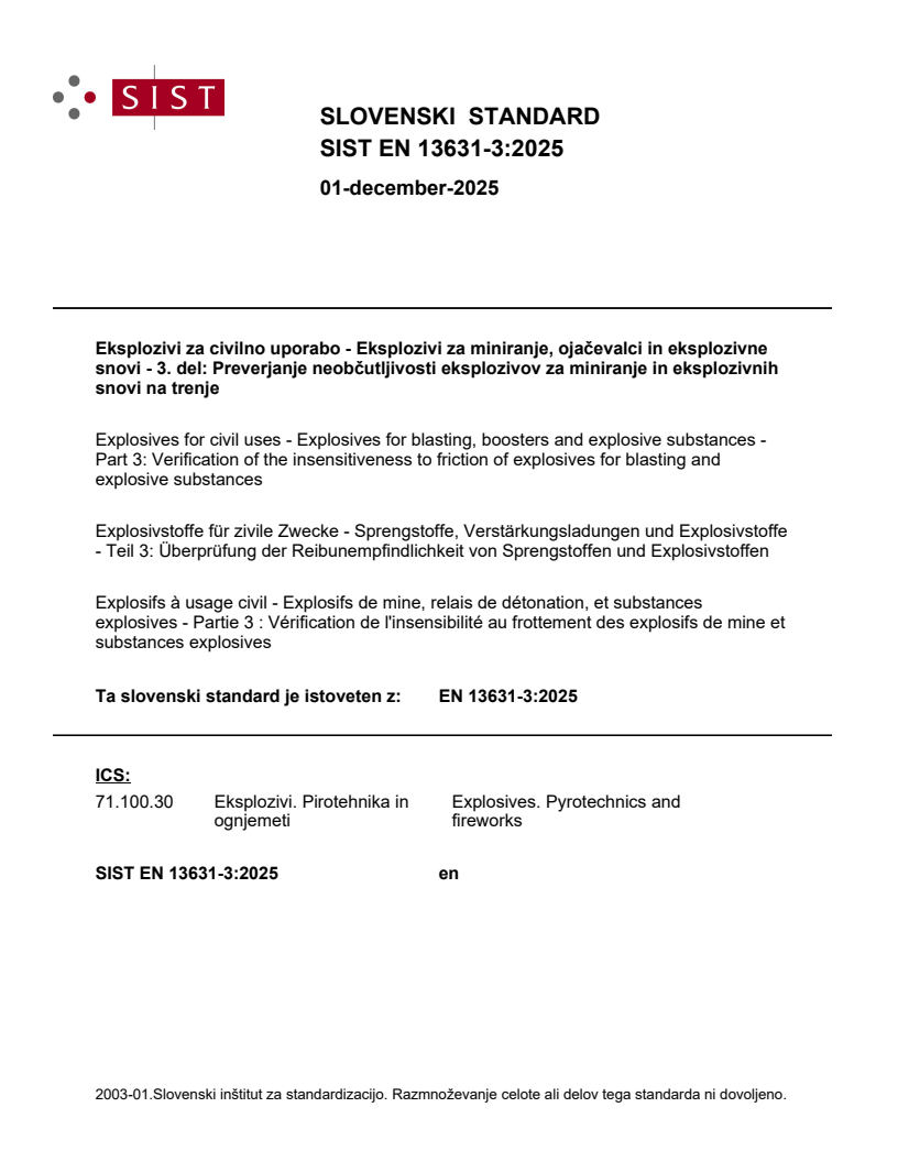 SIST EN 13631-3:2025 SIST EN 13631-3:2025