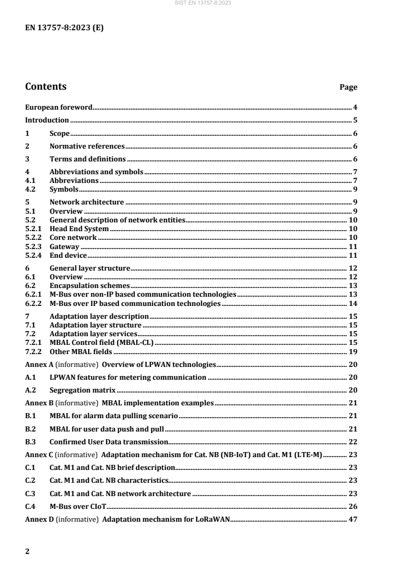 SIST EN 13757-8:2023 SIST EN 13757-8:2023 - Page 4 preview