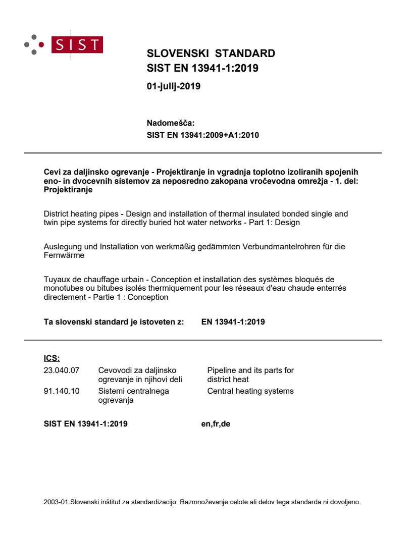 EN 13941-1:2019 EN 13941-1:2019 - Page 1 preview