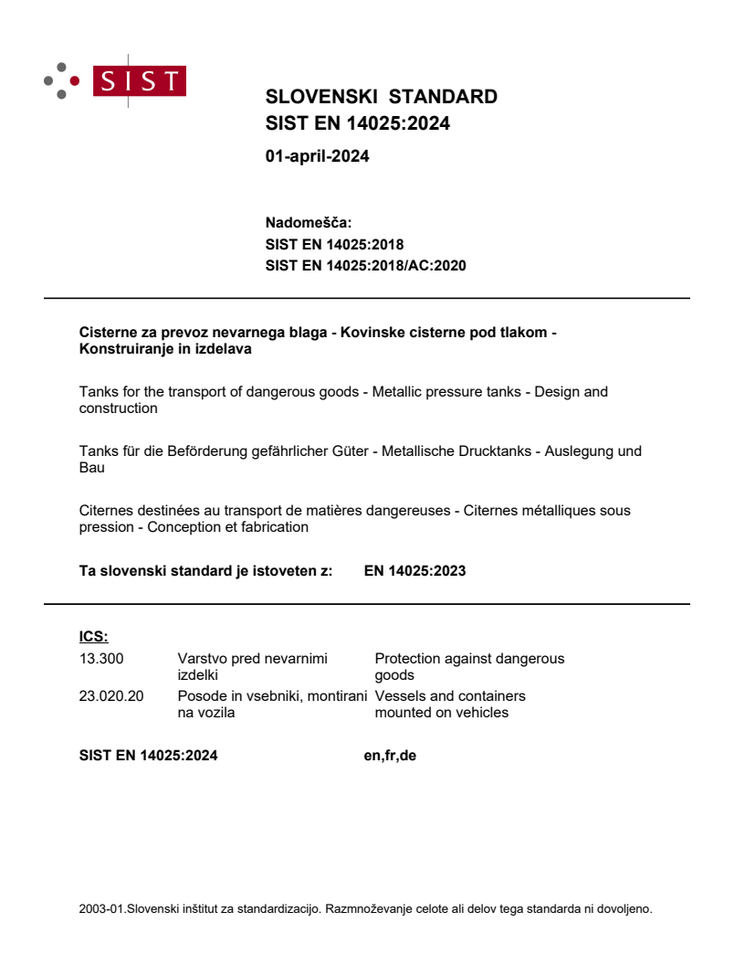 EN 14025:2023 EN 14025:2024 - Page 1 preview