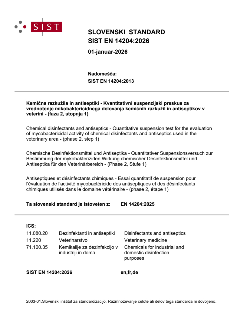 SIST EN 14204:2026 SIST EN 14204:2026