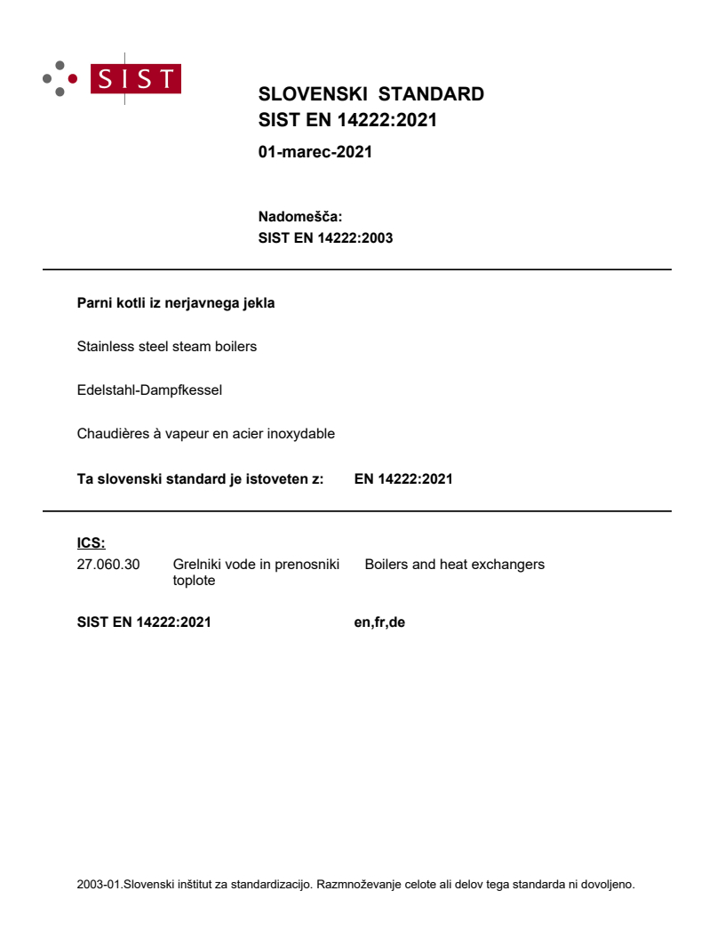 EN 14222:2021 EN 14222:2021 - Page 1 preview