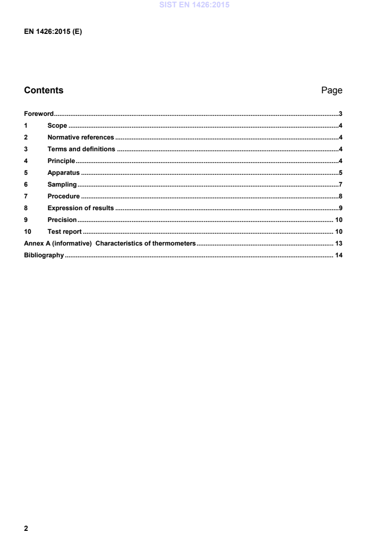EN 1426:2015 EN 1426:2015 - Page 4 preview