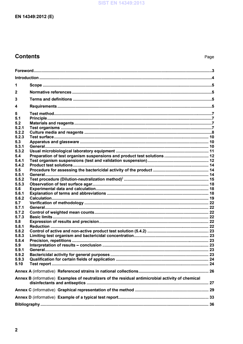EN 14349:2012 EN 14349:2013 - Page 4 preview