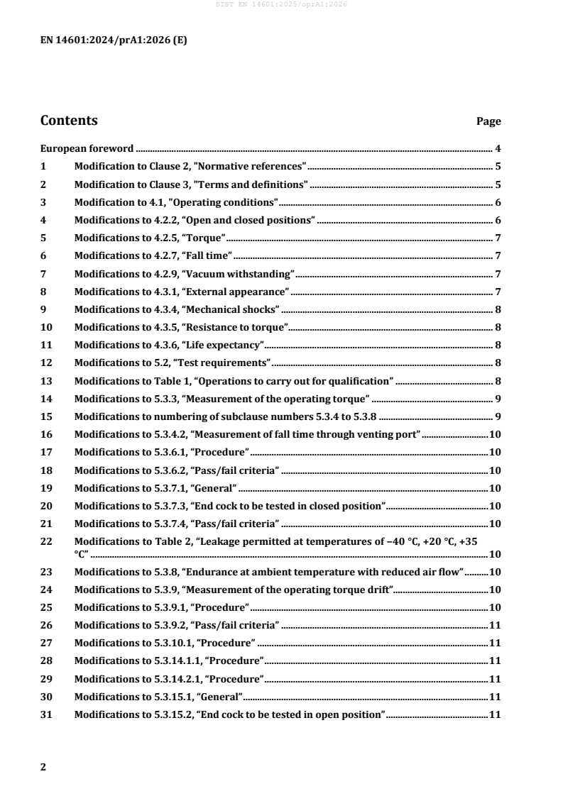 EN 14601:2024/prA1 EN 14601:2025/oprA1:2026 - Page 4 preview