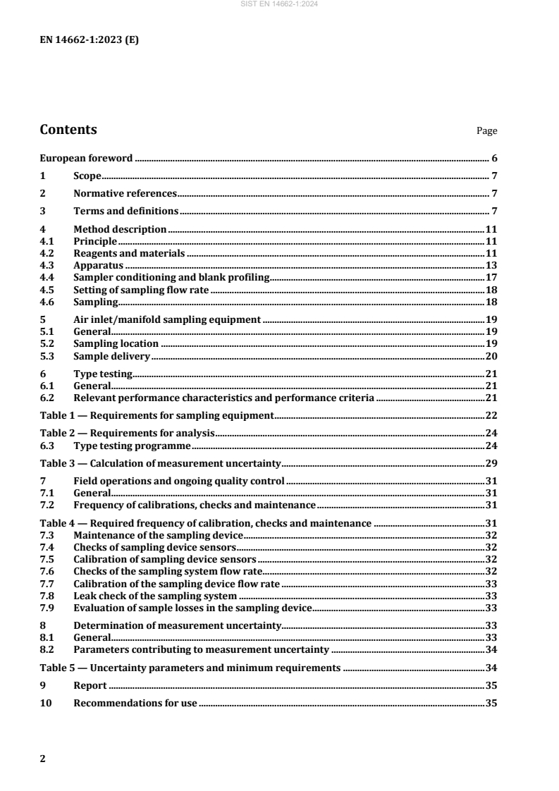 EN 14662-1:2023 EN 14662-1:2024 - BARVE - Page 4 preview