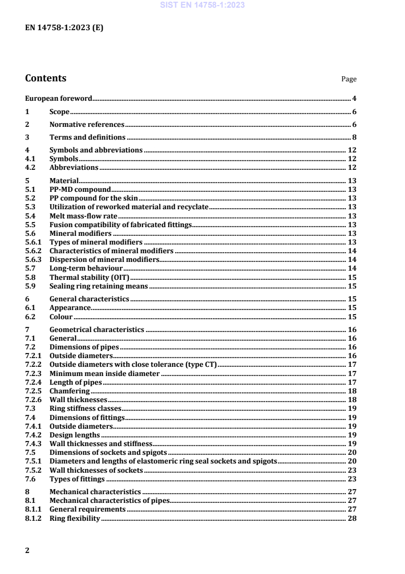 EN 14758-1:2023 EN 14758-1:2023 - Page 4 preview