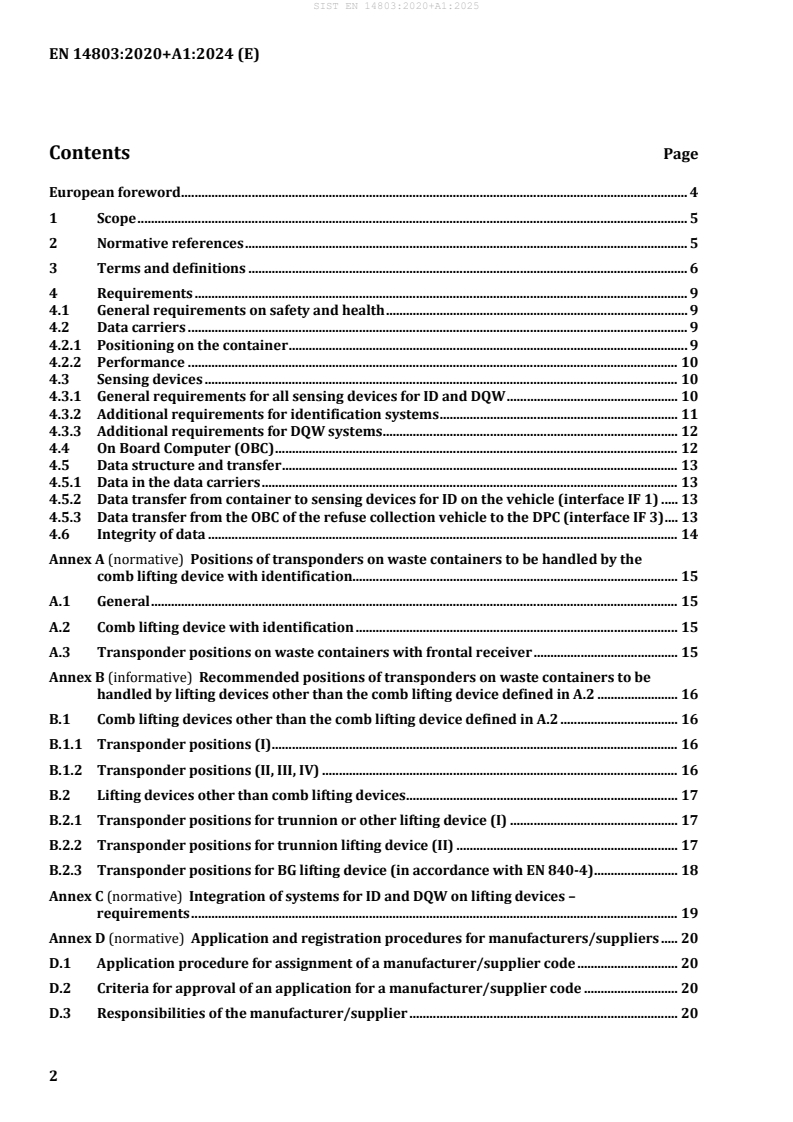 EN 14803:2020+A1:2024 EN 14803:2020+A1:2025 - Page 4 preview