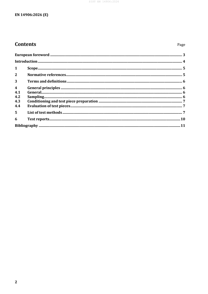 SIST EN 14906:2026 SIST EN 14906:2026 - Page 4 preview