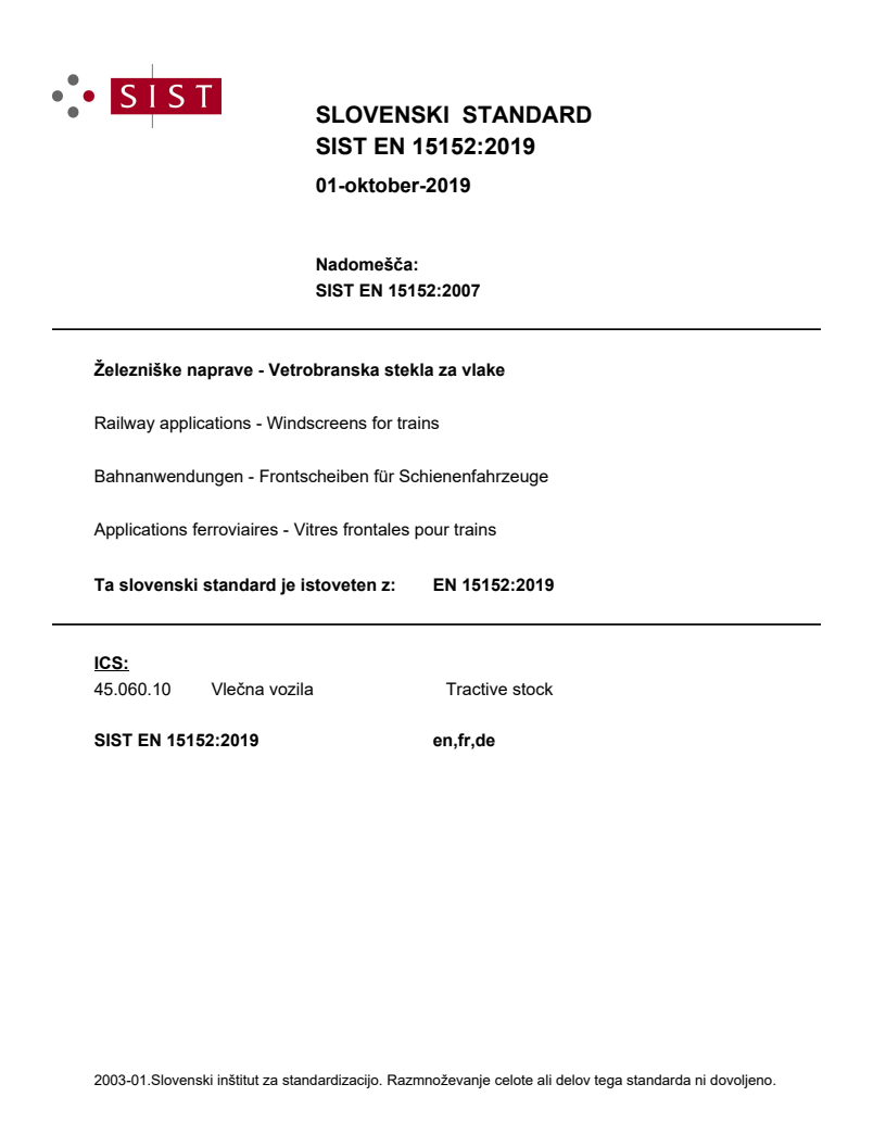 EN 15152:2019 EN 15152:2019 - Page 1 preview