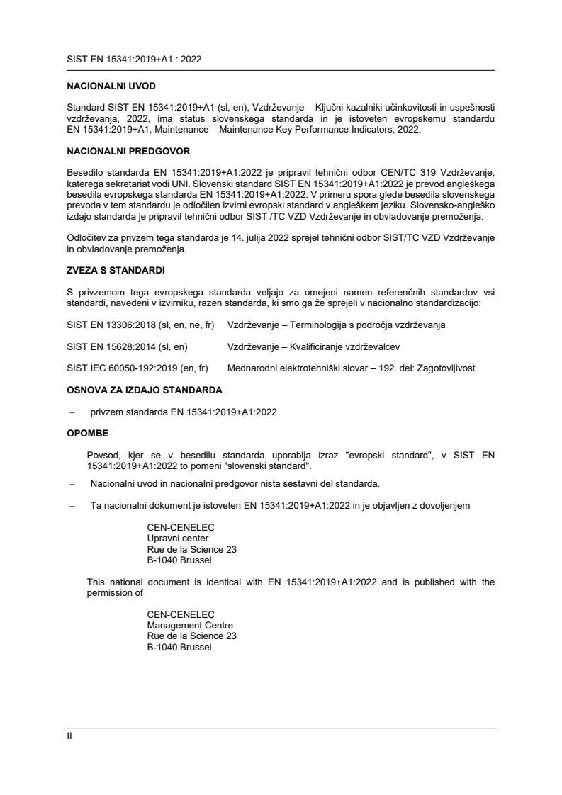EN 15341:2019+A1:2022 EN 15341:2019+A1:2022 - BARVE - Page 2 preview