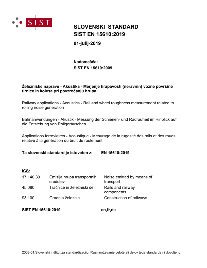 EN 15610:2019 EN 15610:2019 - BARVE - Page 1 preview