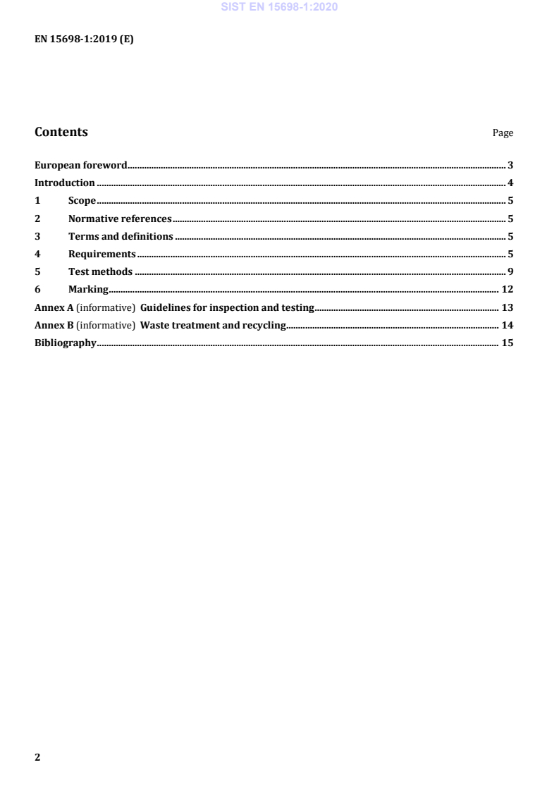 EN 15698-1:2019 EN 15698-1:2020 - Page 4 preview