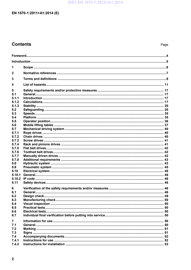 EN 1570-1:2011+A1:2014 EN 1570-1:2012+A1:2014 - BARVE - Page 4 preview
