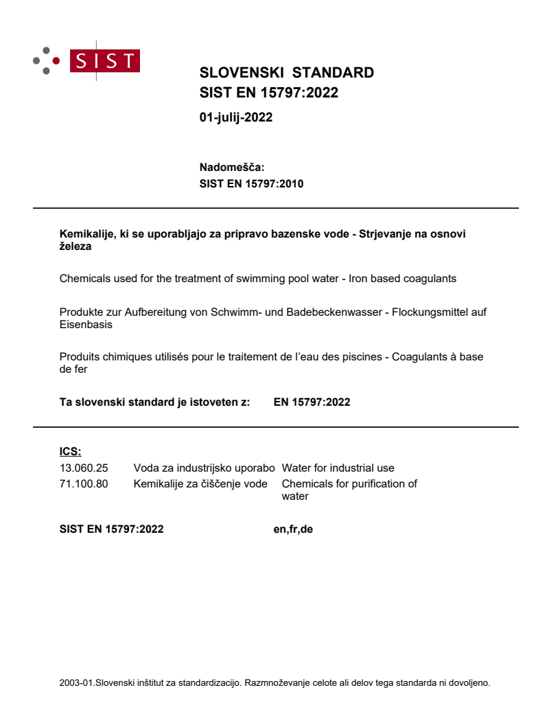 EN 15797:2022 EN 15797:2022 - BARVE - Page 1 preview