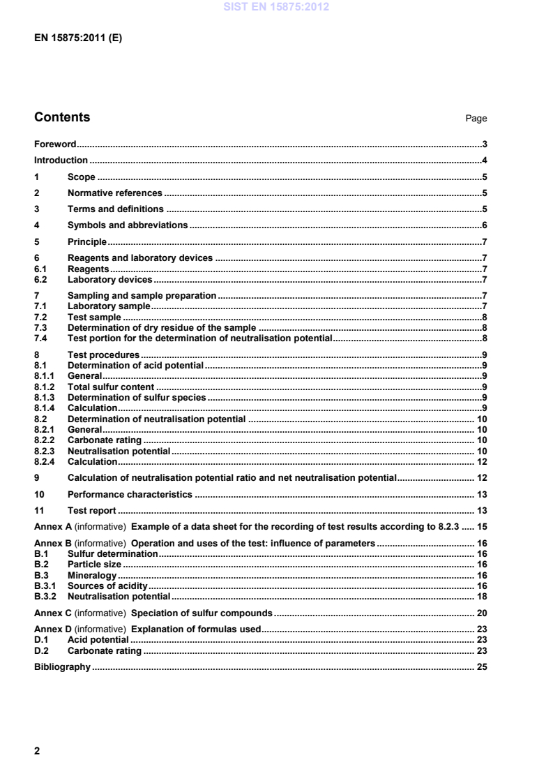 EN 15875:2011 EN 15875:2012 - BARVE - Page 4 preview
