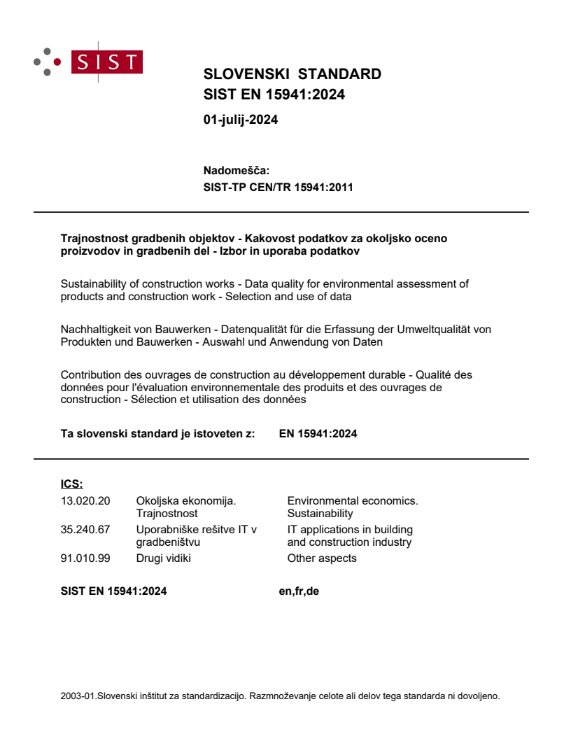 EN 15941:2024 EN 15941:2024 - Page 1 preview