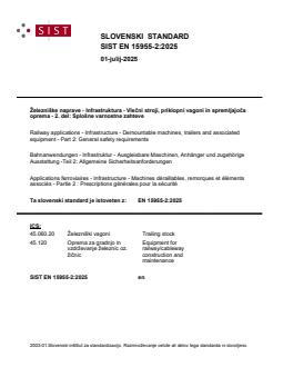 EN 15955-2:2025 - Page 1 preview