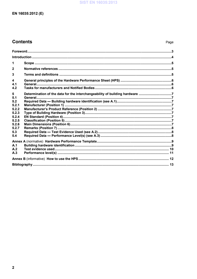 EN 16035:2012 EN 16035:2013 - Page 4 preview